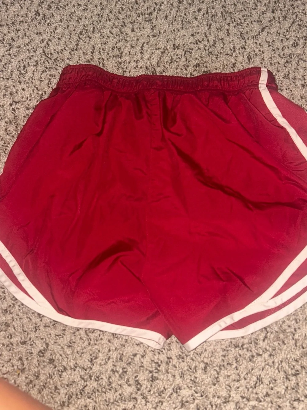 Red Nike shorts!